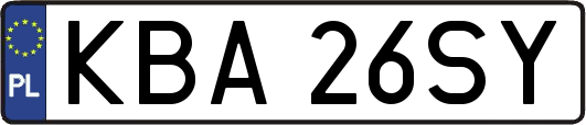 KBA26SY