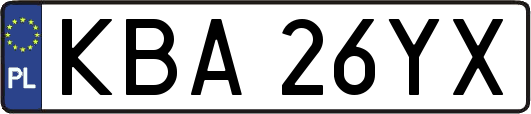 KBA26YX