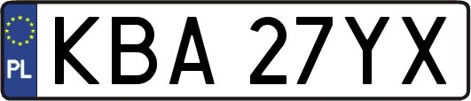 KBA27YX