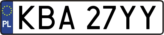 KBA27YY