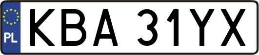 KBA31YX