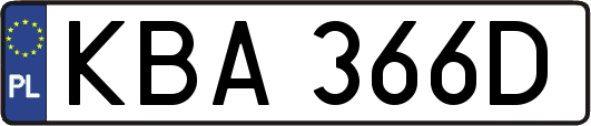 KBA366D