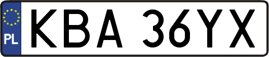 KBA36YX