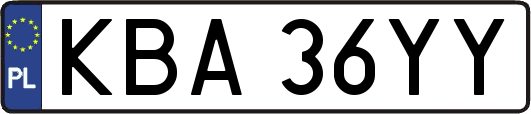 KBA36YY