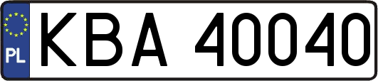 KBA40040