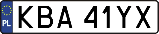 KBA41YX