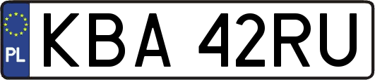 KBA42RU