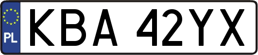KBA42YX