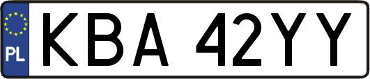 KBA42YY
