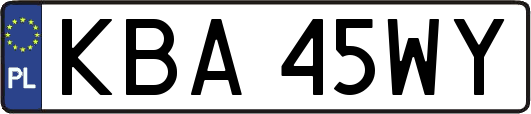 KBA45WY
