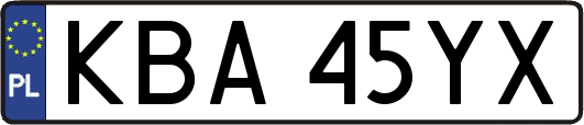 KBA45YX