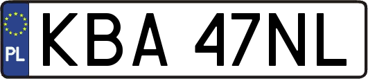 KBA47NL