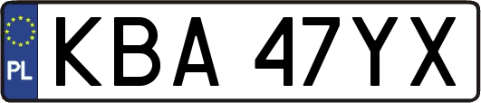 KBA47YX