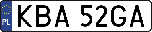 KBA52GA