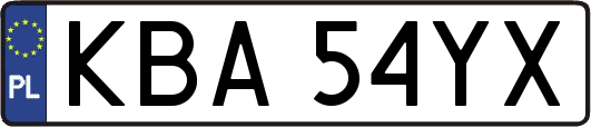 KBA54YX
