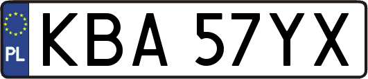 KBA57YX