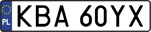 KBA60YX