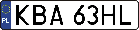 KBA63HL