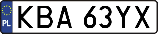 KBA63YX