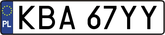 KBA67YY