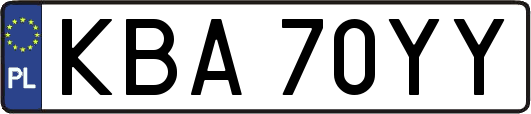 KBA70YY