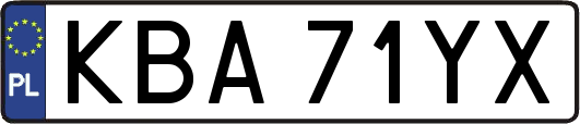 KBA71YX