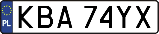 KBA74YX