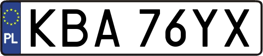 KBA76YX