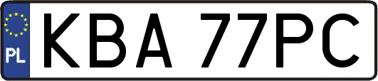 KBA77PC
