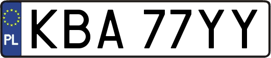 KBA77YY
