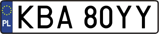 KBA80YY