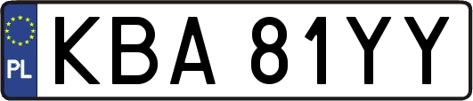 KBA81YY