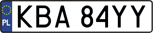 KBA84YY