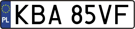 KBA85VF