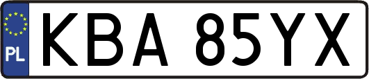 KBA85YX