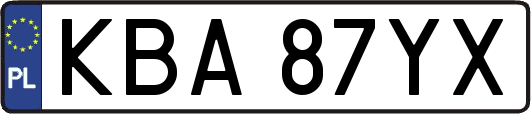 KBA87YX