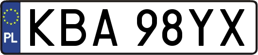 KBA98YX