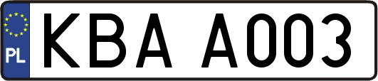 KBAA003