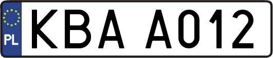 KBAA012