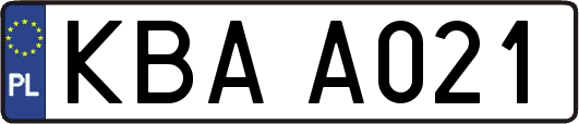 KBAA021