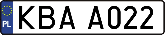 KBAA022
