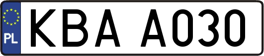 KBAA030