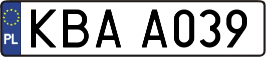 KBAA039
