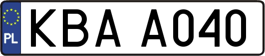 KBAA040