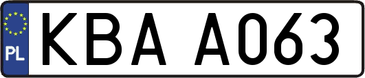 KBAA063