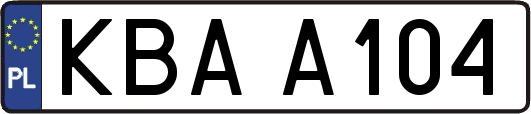 KBAA104