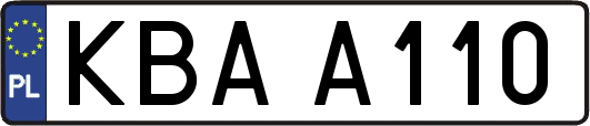 KBAA110