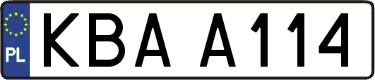 KBAA114