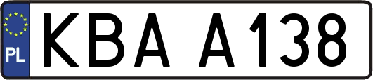 KBAA138
