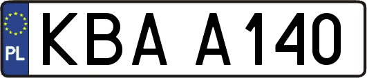 KBAA140